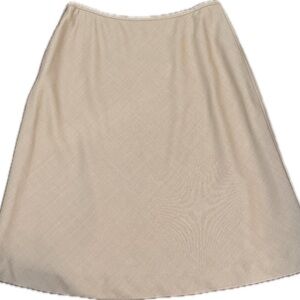 Escada Beige A-Line Skirt